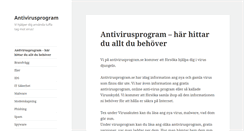 Desktop Screenshot of antivirusprogram.se