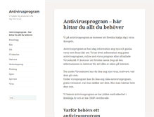 Tablet Screenshot of antivirusprogram.se